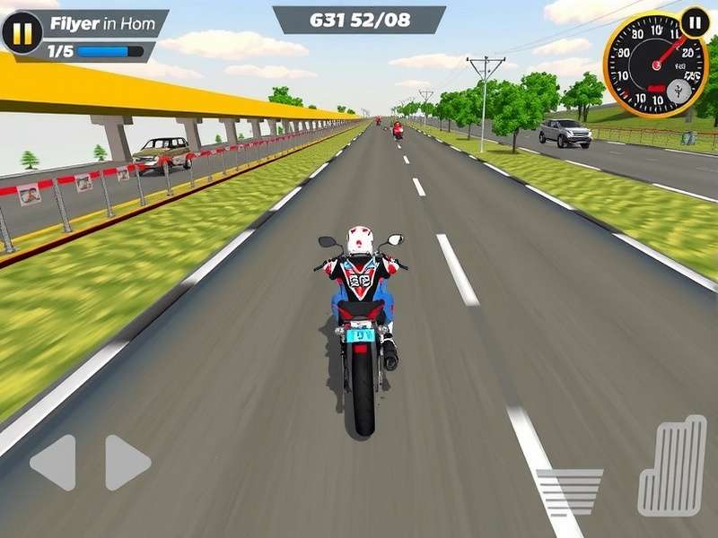 Raipur Riders Ultimate Race multiplayer racing screen